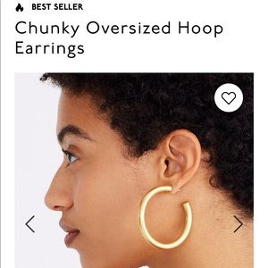 Chunky Oversized Madewell Hoops